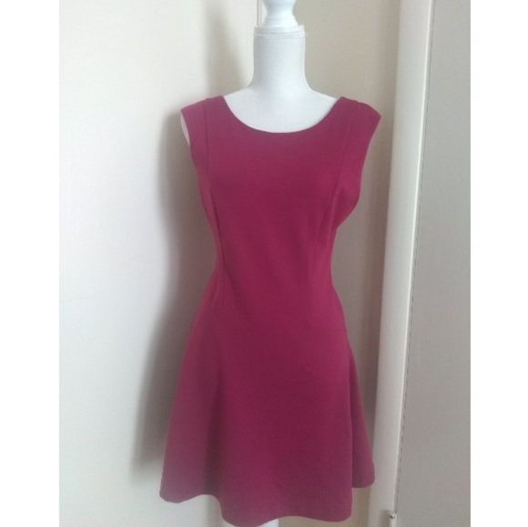 Free People Dresses & Skirts - Free People Magenta Sleeveless A-Line Dress